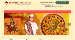Desktop Screenshot of jyotishikirtibhai.com